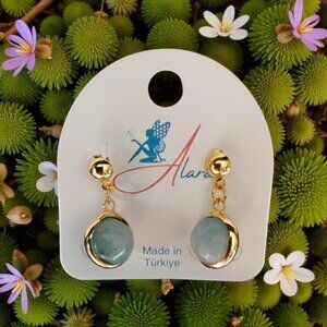 NEW!!! Alara Blue Turkiye Earrings